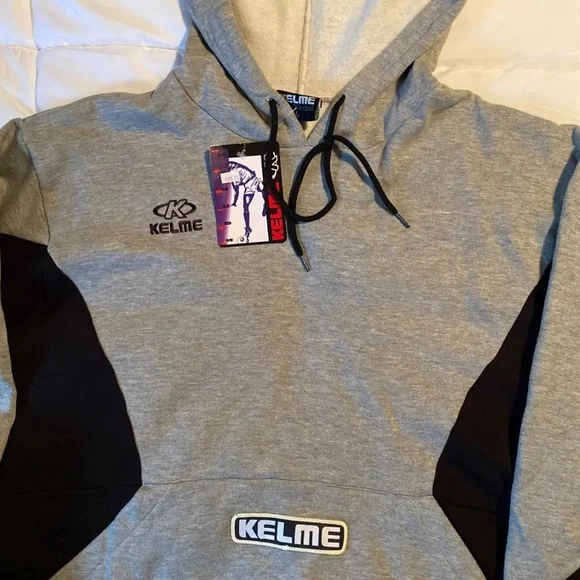 - Men’s Kelme brand sweatshirt/hoodie Size Large NWT - Picture 2 of 10